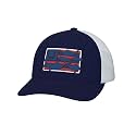 HUK Men's Mesh Trucker Snapback Hat | Anti-Glare Fishing Hat