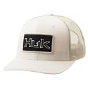 HUK Men's Mesh Trucker Snapback Hat | Anti-Glare Fishing Hat