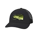 HUK Men's Mesh Trucker Snapback Hat | Anti-Glare Fishing Hat