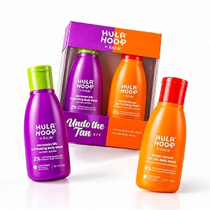 Hula Hoop Tan Removal Kit Exfoliating