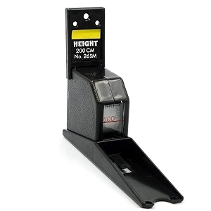 human body stature meter wall mount height measurement 2m200cm for home used by adult amp children roll ruler height measuring black