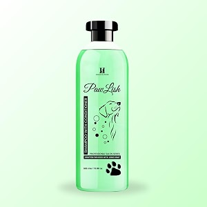 humane amp hound pawlish professional salon series dog shampoo with conditioner for long coat dogs -500 milliliter