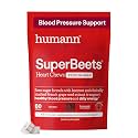 Humann SuperBeets Heart Chews Zero Sugar, Pomegranate Berry Flavor, 60 Ct