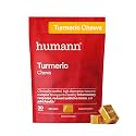 Humann Turmeric Chews, Curcumin Complex, Orange Citrus Flavor, 30 Ct