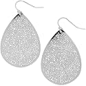 Humble Chic NY Teardrop Dangle Earrings for Women - Filigree Earrings