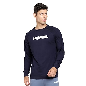 hummel Mens Cotton Roundneck Sweatshirt