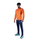 hummel Promo Men's All weather Regular Fit Track Suit with Zipper and Pockets Comfortable Breathable Stretchable Soft Fabric For Everyday Use Ideal for Gym Training or Running Loungwear