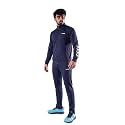 hummel Promo Men's All weather Regular Fit Track Suit with Zipper and Pockets Comfortable Breathable Stretchable Soft Fabric For Everyday Use Ideal for Gym Training or Running Loungwear