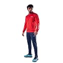 hummel Promo Men's All weather Regular Fit Track Suit with Zipper and Pockets Comfortable Breathable Stretchable Soft Fabric For Everyday Use Ideal for Gym Training or Running Loungwear