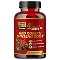 Humming Herbs Red Korean Ginseng with Ginkgo Biloba Leaf, Siberian Ginseng, Supports Energy, Concentration, Immune system and Improves Mental Clarity Bio-available Supplement