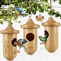 Hummingbird House, Hummingbird Houses for Outside Nesting with Bird Feeder