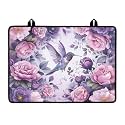 Hummingbird Peony Stove Top Cover for Electric Stove