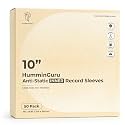 HumminGuru 10 Inch Vinyl Record Inner Sleeves (10" Round Inner Sleeves)