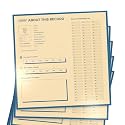 HumminGuru 12 Inch Vinyl Record Jackets, 400GSM Album Jackets 25 Pack/5lb