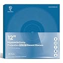 HumminGuru Vinyl Record Outer Sleeves (12" High-Density Outer Sleeves)