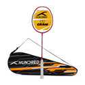 Hundred ENERGY BURST 18 Red Strung Badminton Racquet