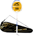 Hundred POWER RAY 900 White Strung Badminton