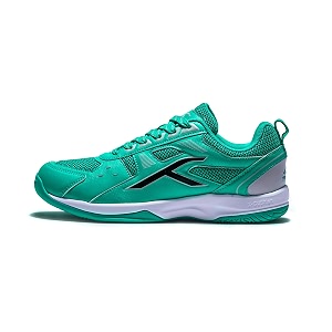 hundred unisex-adult raze badminton shoes non marking lightweight amp durable x-cushion active grip sole toe assistturquoiseblackgrey 10 uk