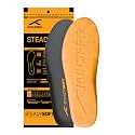 Hundred Steady Soft Performance Insoles | Plush Cushioning | Anti-Slip | Soft &amp; Breathable | Personalized Comfort for Any Shoe | Unisex | 1 Pair (Orange/UK 5.5)
