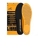 Hundred VentComfort Performance Insoles | HoneyComb Ventilation | Odourless |Shock Absorption Cushioning | Personalized Comfort for Any Shoe | Unisex | 1 Pair (6.5 UK / 7 UK)