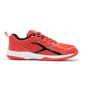 Hundred XOOM Non-Marking Cushion Badminton Shoe White