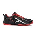 Hundred XOOM Non-Marking Cushion Badminton Shoe WhiteBlack