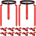 Hungdao 10/12 Players Flag Football Belts and Flags