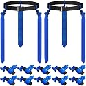 Hungdao 10/12 Players Flag Football Belts and Flags