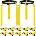 Hungdao 10/12 Players Flag Football Belts and Flags