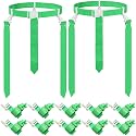 Hungdao 10/12 Players Flag Football Belts and Flags