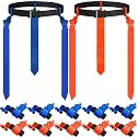 Hungdao 10/12 Players Flag Football Belts and Flags