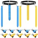 Hungdao 10/12 Players Flag Football Belts and Flags
