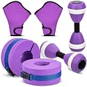 Hungdao 5 Pcs Water Aerobics Equipment Pool Exercise Foam Set