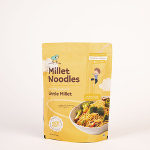 hungry bums little millet noodles 100 sun dried non-fried high no maida gluten free instant noodles 180 g