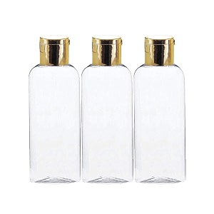 Hunky Dory 100ml Empty Clear Plastic Bottles