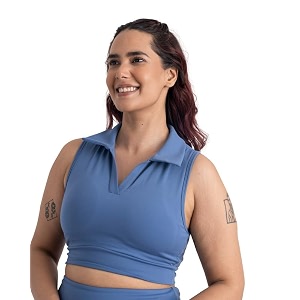 HUNNIT 2 in 1 Sports Bra Crop