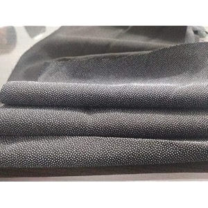 hunny- bunch premium amp stretchable lycra fusing interlining for fancy garments designer dresses ladies garments width - 60 inch 2 meters black