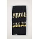 HUNNY- BUNCH Stranded Cotton Skeins Cross/Long Stitched Embroidery Anchor Thread (Set of 10 Pieces, Shade no. Black)
