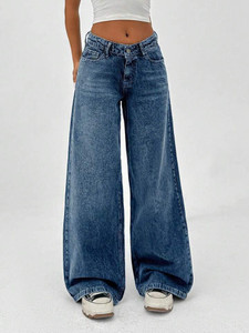 HUNTER HAYES Baggy Fit Women Blue