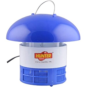 hunter heavy duty mosquito killer machine  electric insect trap for mosquito control  suitable for indoor amp outdoor use plastic body 6 months warranty pack of 1
