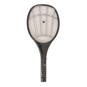 hunter premium rechargeable mosquito swatter bat  electric insect amp fly zapper racket  portable bug killer for home office amp outdoor use blackpack of 1