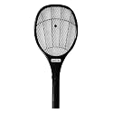 HUNTER Premium Rechargeable Mosquito Swatter Bat | Electric Insect &amp; Fly Zapper Racket | Portable Bug Killer for Home, Office &amp; Outdoor Use, Black, (Pack of 2)