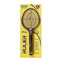 HUNTER Ruler Rechargeable Mosquito Swatter Bat | Electric Insect &amp; Fly Zapper Racket | Portable Bug Killer for Home, Office &amp; Outdoor Use, Black, (Pack of 2)
