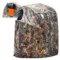 Hunting Blind with Chair One Person Ground Blinds Camo Hunting Tent