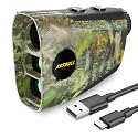 Golf & Hunting Rangefinder USB-C Rechargeable with Slope Pin Lock Vibration