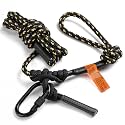 Huntury Treestand Safety Rope, Linemans Rope for Hunting, Tree Stand Safety Line, Tree Tether Rope, Life Lines for Tree Stands(10 feet)