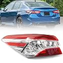 Huray Left LED Tail Light for Toyota Camry 2018-2020 XSE XLE