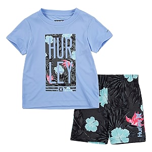 hurley baby boys39 swim suit 2-piece outfit set