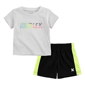 hurley baby boys39 swim suit 2-piece outfit set