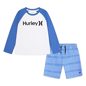 hurley baby boys39 swim suit 2-piece outfit set